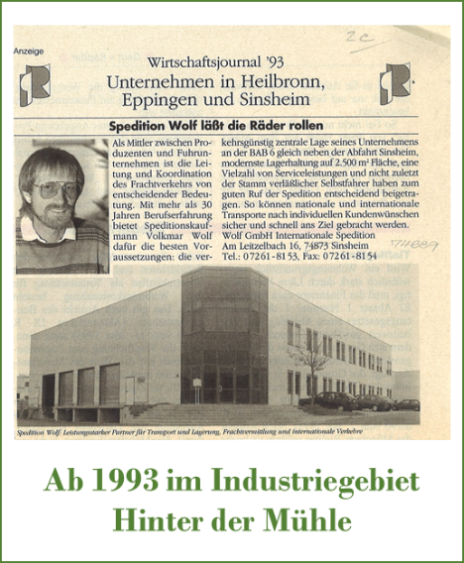 Wolf GmbH Internationale Spedition in Sinsheim